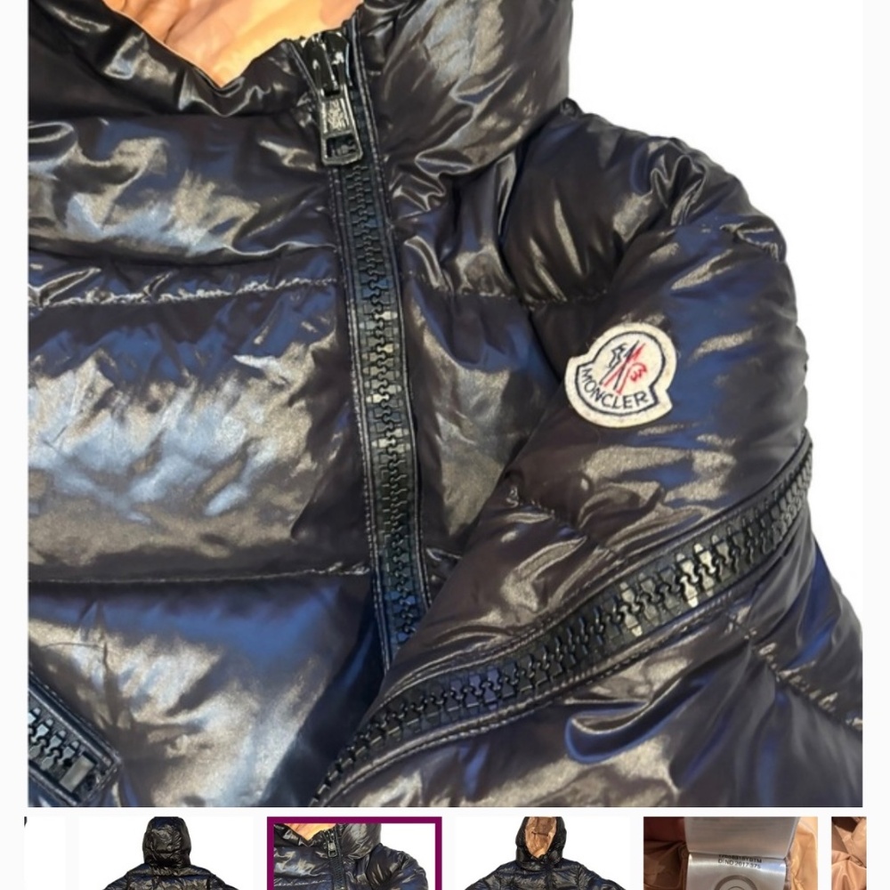 Pristine Moncler Liriope Giubbotto Down Jacket Pink Interior - Picture 9 of 14